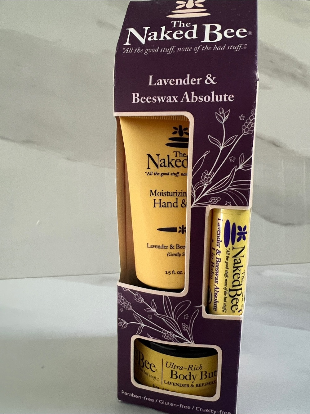 Lavender & Beeswax Hand & Body Moisturizer Set